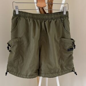 Olive Green Men's Cargo Shorts